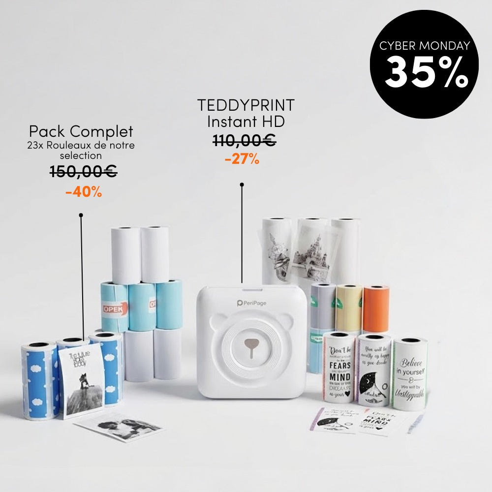 TEDDYPRINT Portable Printer